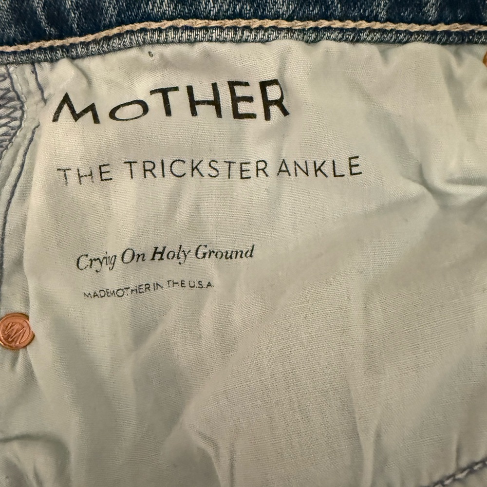 Mother the Trickster Cryin’ on Holy Ground Sz26 Excellent Condition - Picture 10 of 10